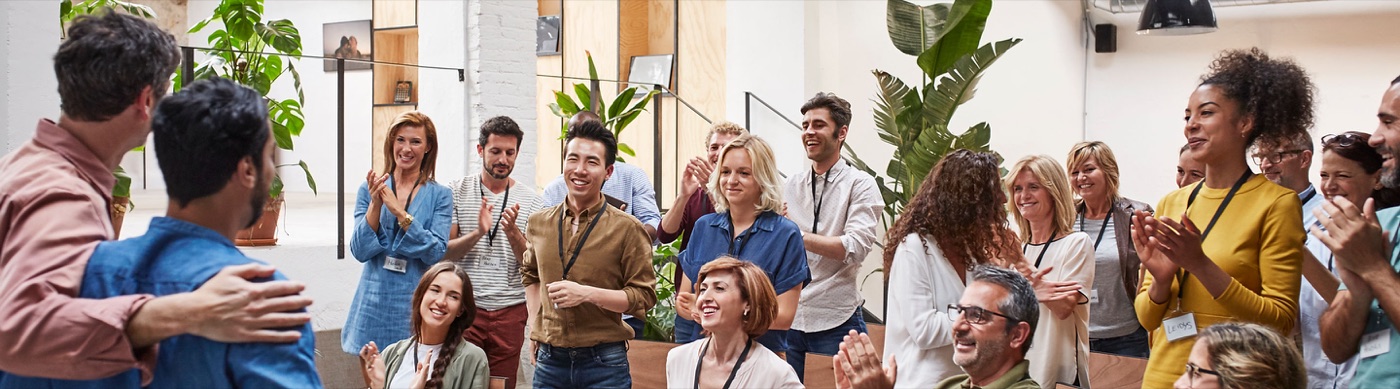 Business People Applauding